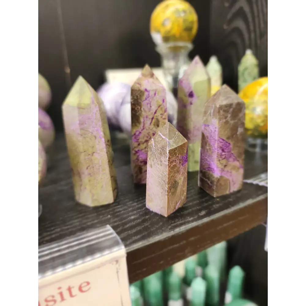 💚✨ Atlantisite Points – Transformative & Grounding Crystal Towers! 🌿 - Towers