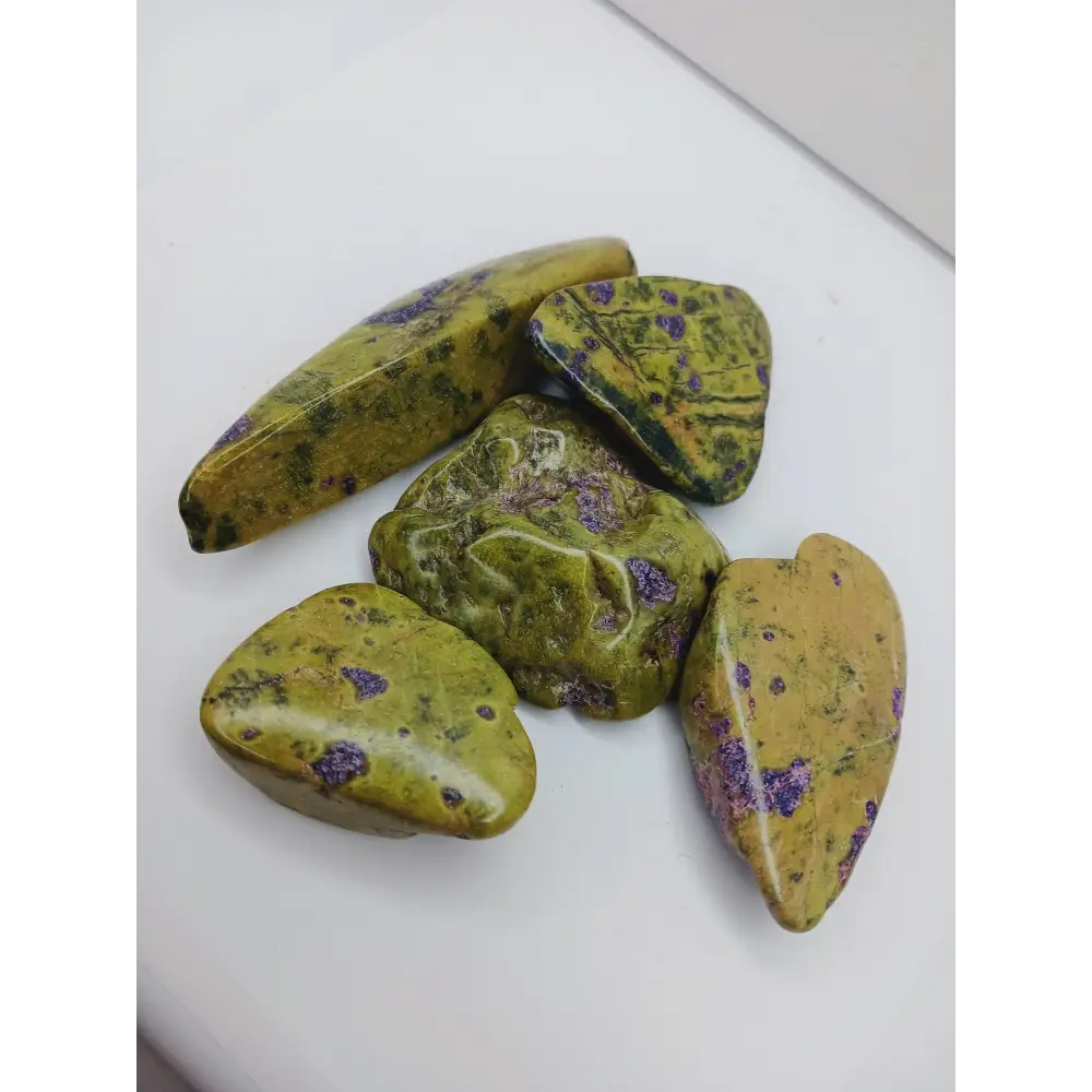 💚💜✨ Atlantisite Tumble (Intuitive Pick) – Heal Protect and Awaken Ancient Wisdom 🐍