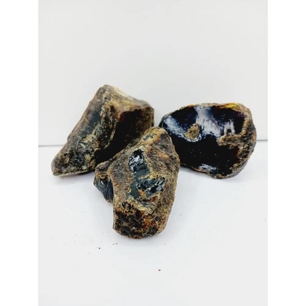 💙✨ Blue Amber Specimen – Illumination Clarity and Ancient Energy 🌌 - Specimens