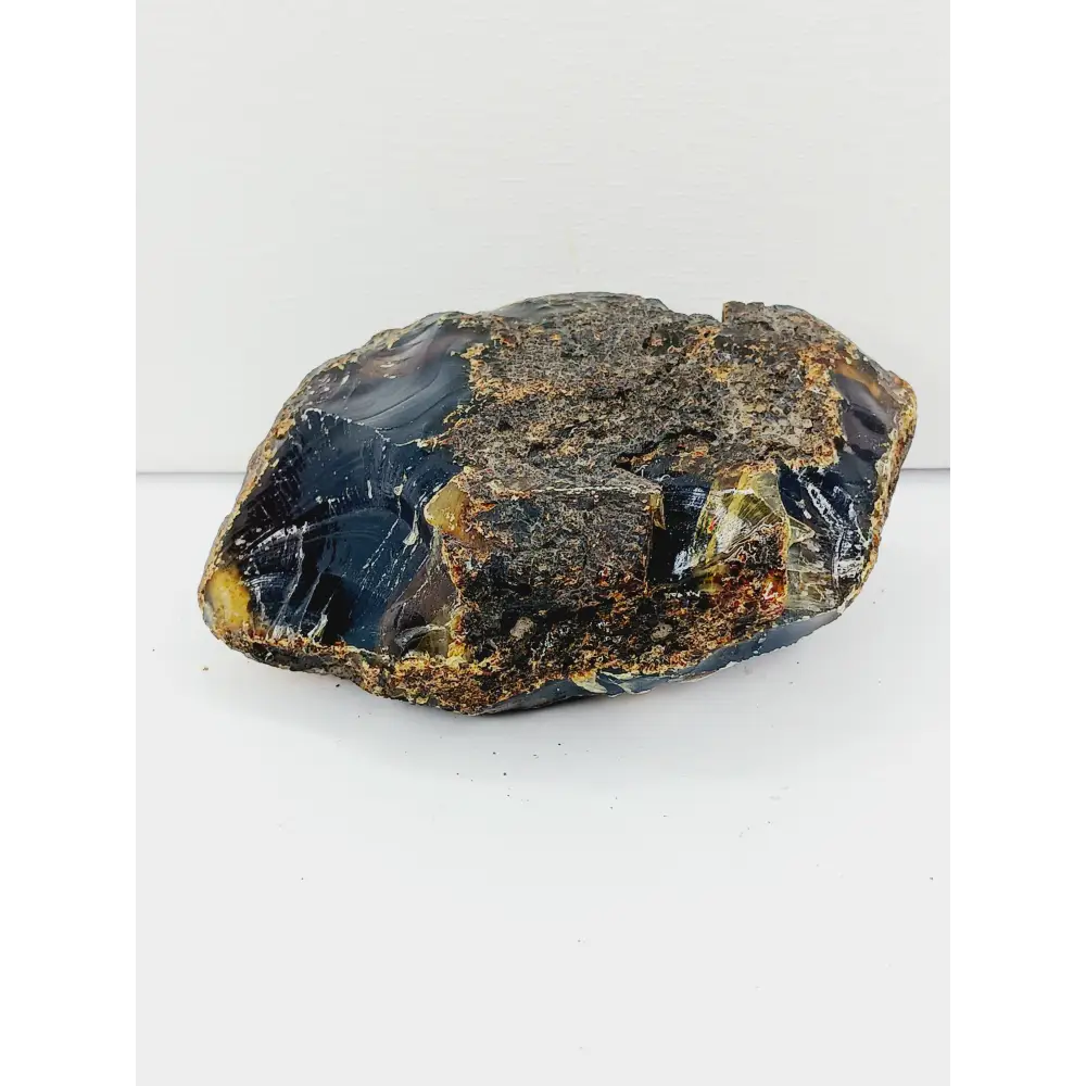 💙✨ Blue Amber Specimen – Illumination Clarity and Ancient Energy 🌌 - Specimens