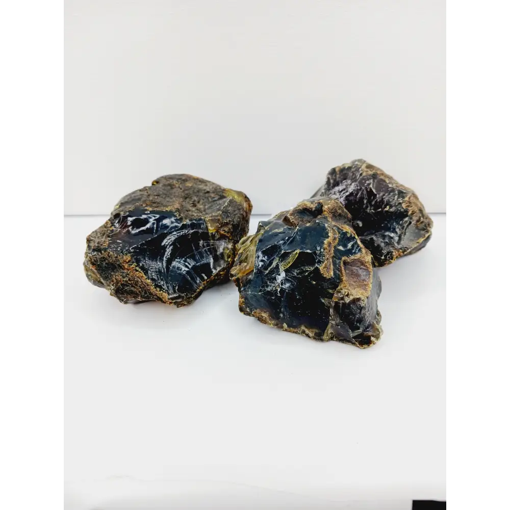 💙✨ Blue Amber Specimen – Illumination Clarity and Ancient Energy 🌌 - Specimens