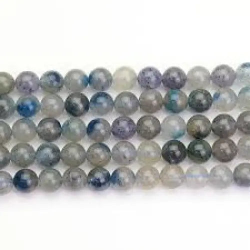 💙🍓 Blue Strawberry Quartz Bracelet 8mm – Joy Intuition and Soothing Energy ✨