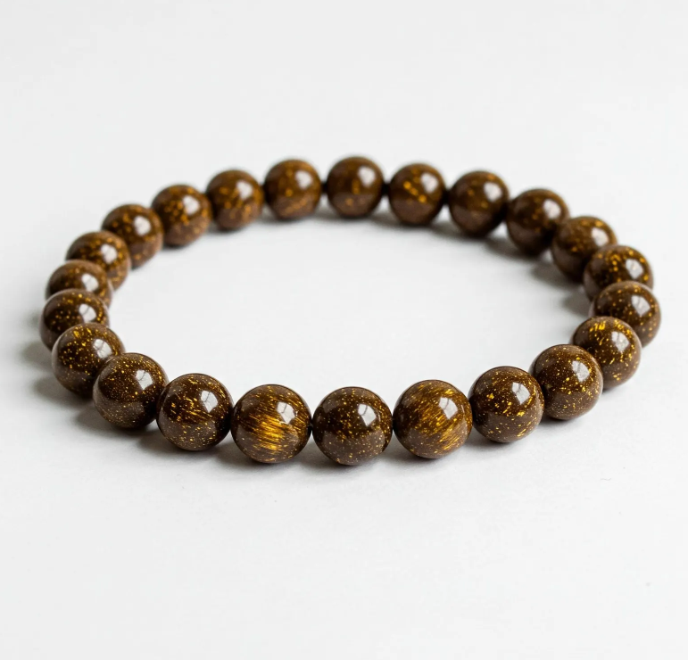 š¤āØ Bronzite Bracelet 8mm ā Grounding Protection and Confidence š”ļø - OMC BRACELETS