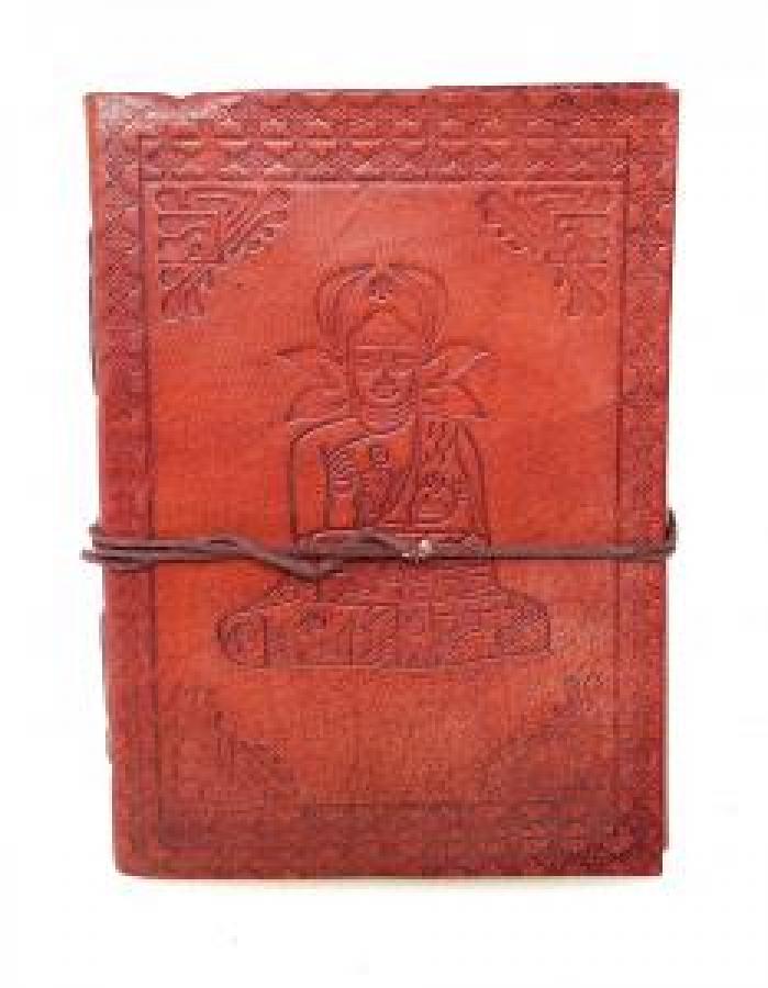 Buddha Leather Journal 5x7’’ with Cord Closure - Books & Journals