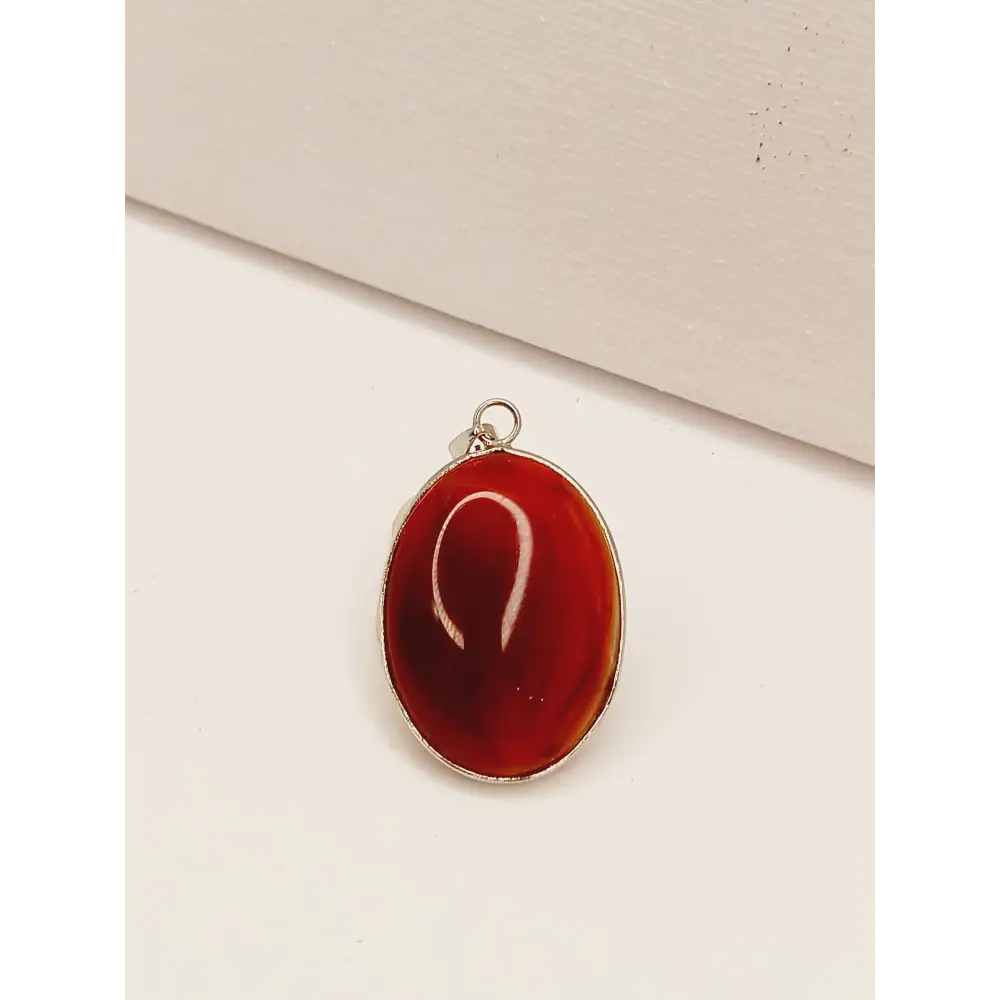 š§”⨠Carnelian Pendant ā Vitality Courage and Creative Power š„ - Jewelry