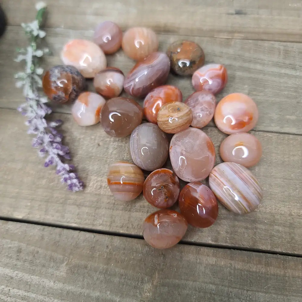 Carnelian Tumbles - Tumbles