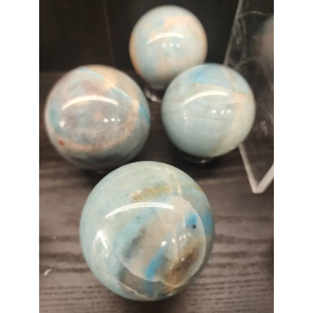 🌌🔵 Celestial Serenity: Trolleite Spheres – Awaken Your Higher Self! 🔵🌌 - Spheres