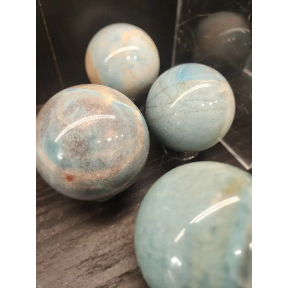 🌌🔵 Celestial Serenity: Trolleite Spheres – Awaken Your Higher Self! 🔵🌌 - Spheres