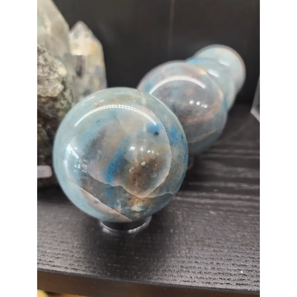 🌌🔵 Celestial Serenity: Trolleite Spheres – Awaken Your Higher Self! 🔵🌌 - Spheres
