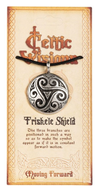 🍀✨ Celtic Visions Necklace and Pendant – Timeless Symbolism Ancestral Magic and Everyday Connection! 🌀 - Triskele Shield