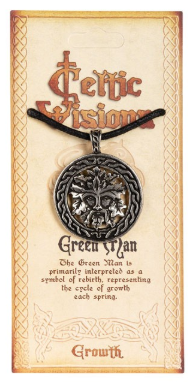 🍀✨ Celtic Visions Necklace and Pendant – Timeless Symbolism Ancestral Magic and Everyday Connection! 🌀 - Green Man