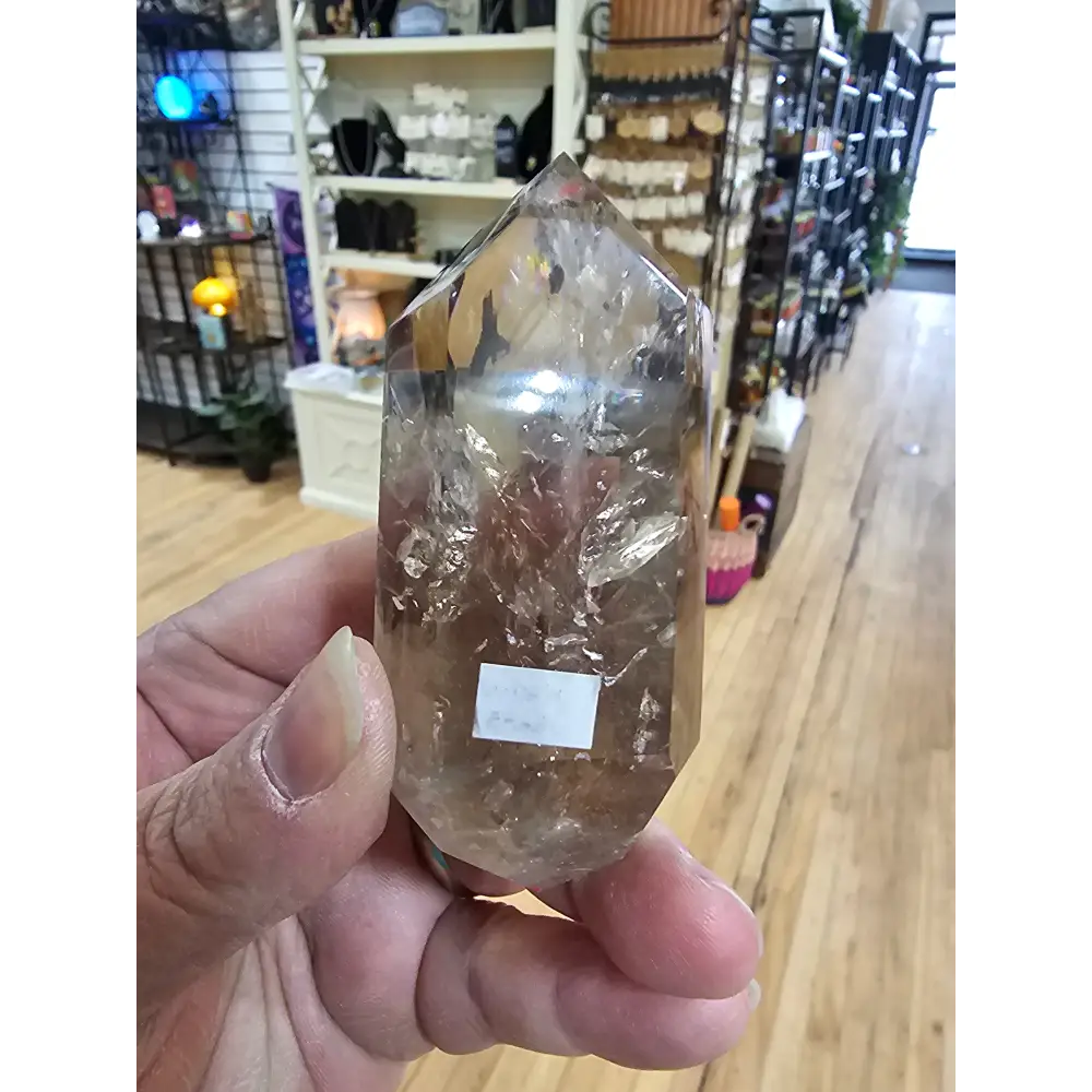 🌈🖤 Double Terminated Smoky Quartz with Rainbows – Grounding Protection & Illuminated Energy! ✨ - 4 - Towers