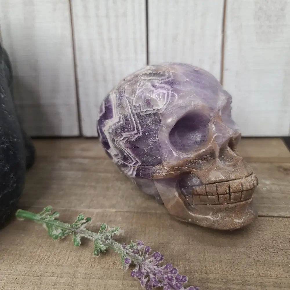 Dream Amethyst Skulls - 3 - Carvings
