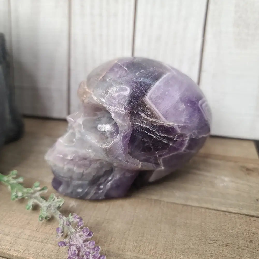 Dream Amethyst Skulls - 5 - Carvings