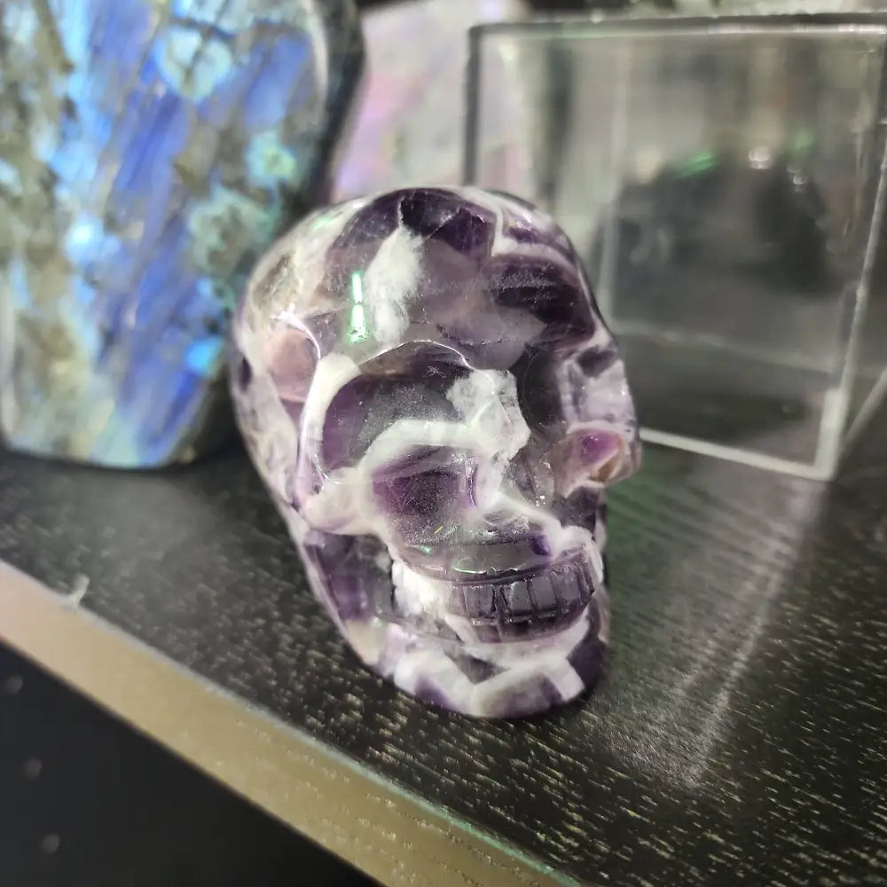 Dream Amethyst Skulls - 7 - Carvings
