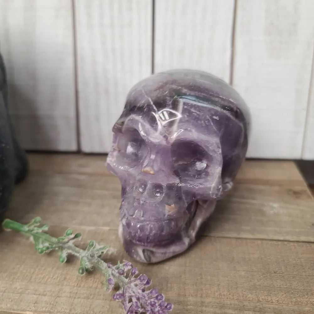 Dream Amethyst Skulls - 6 - Carvings
