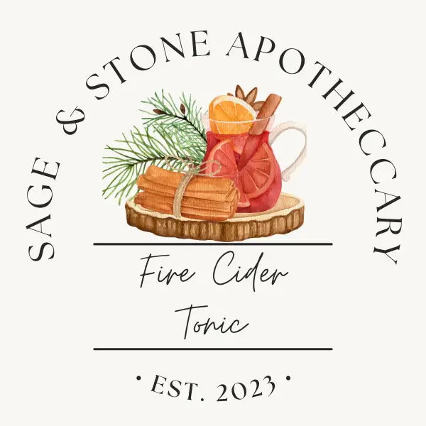 🔥🌿 Fire Cider Tonic – Immune System Support DIY Kit – Craft Your Own Herbal Wellness! ✨ Teas & Accessories
