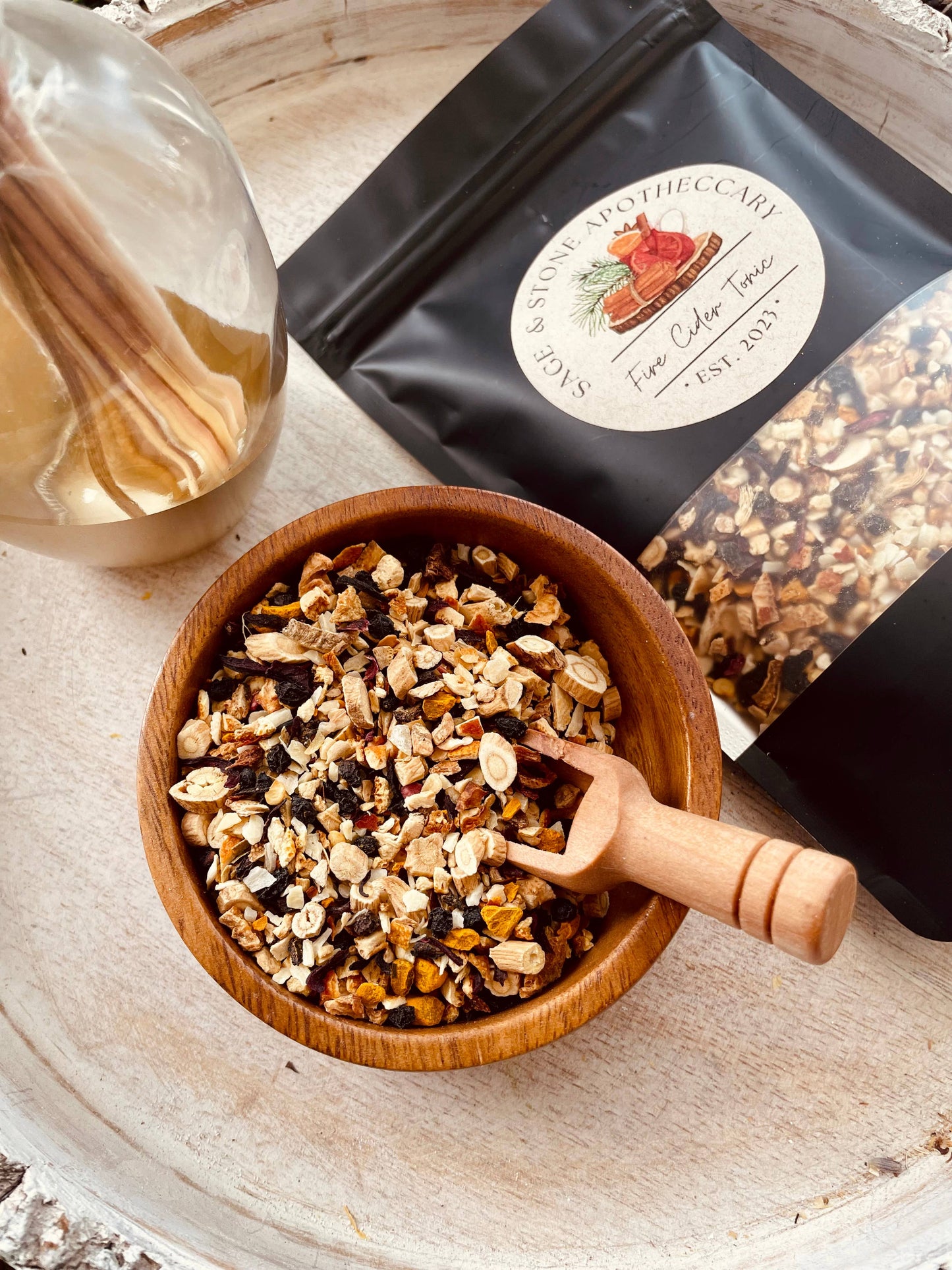 š„šæ Fire Cider Tonic ā Immune System Support DIY Kit ā Craft Your Own Herbal Wellness! ⨠Teas & Accessories