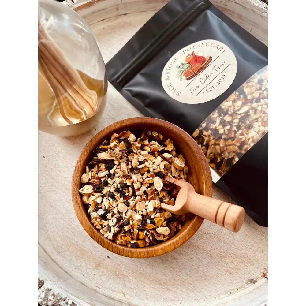 🔥🌿 Fire Cider Tonic – Immune System Support DIY Kit – Craft Your Own Herbal Wellness! ✨ Teas & Accessories