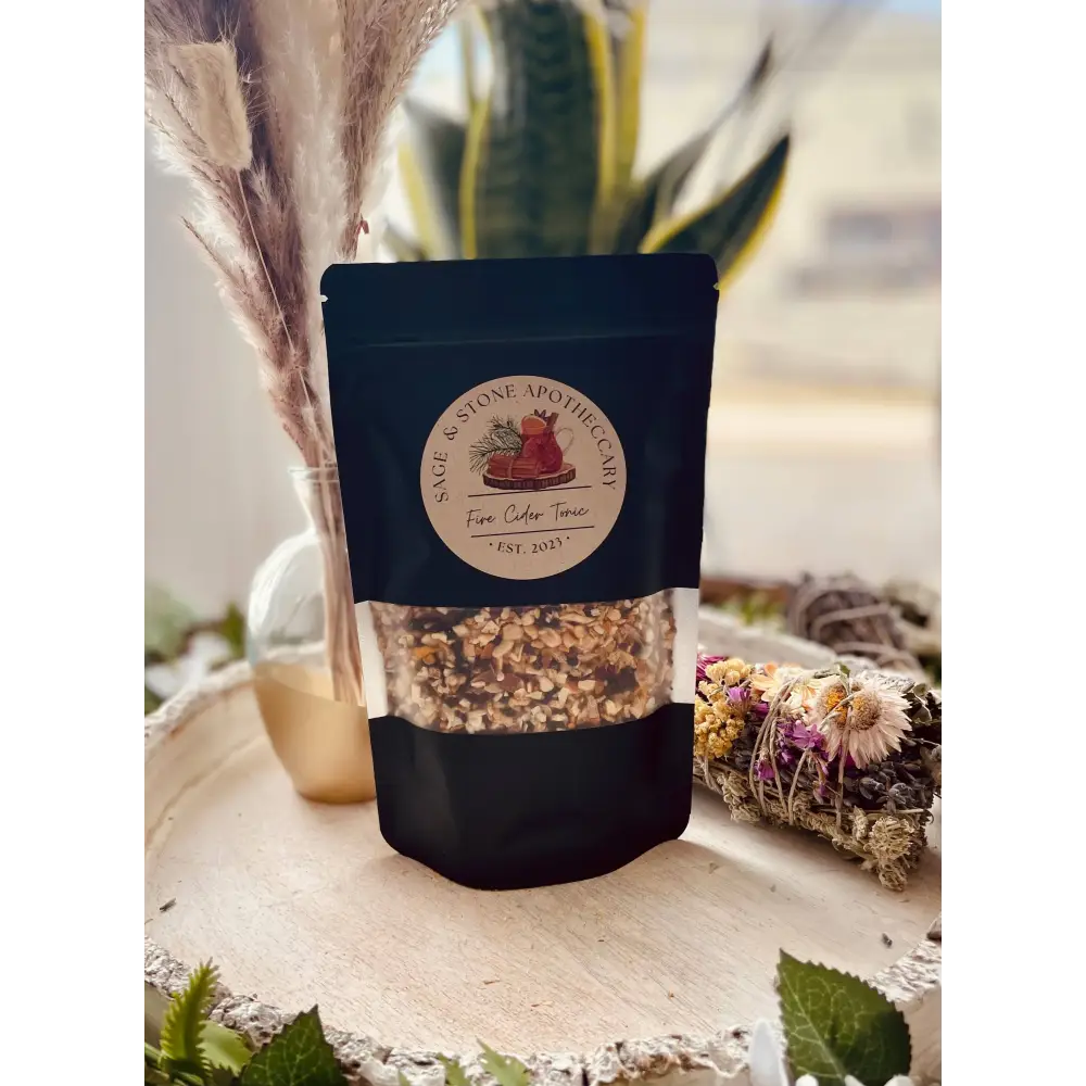🔥🌿 Fire Cider Tonic – Immune System Support DIY Kit – Craft Your Own Herbal Wellness! ✨ Teas & Accessories