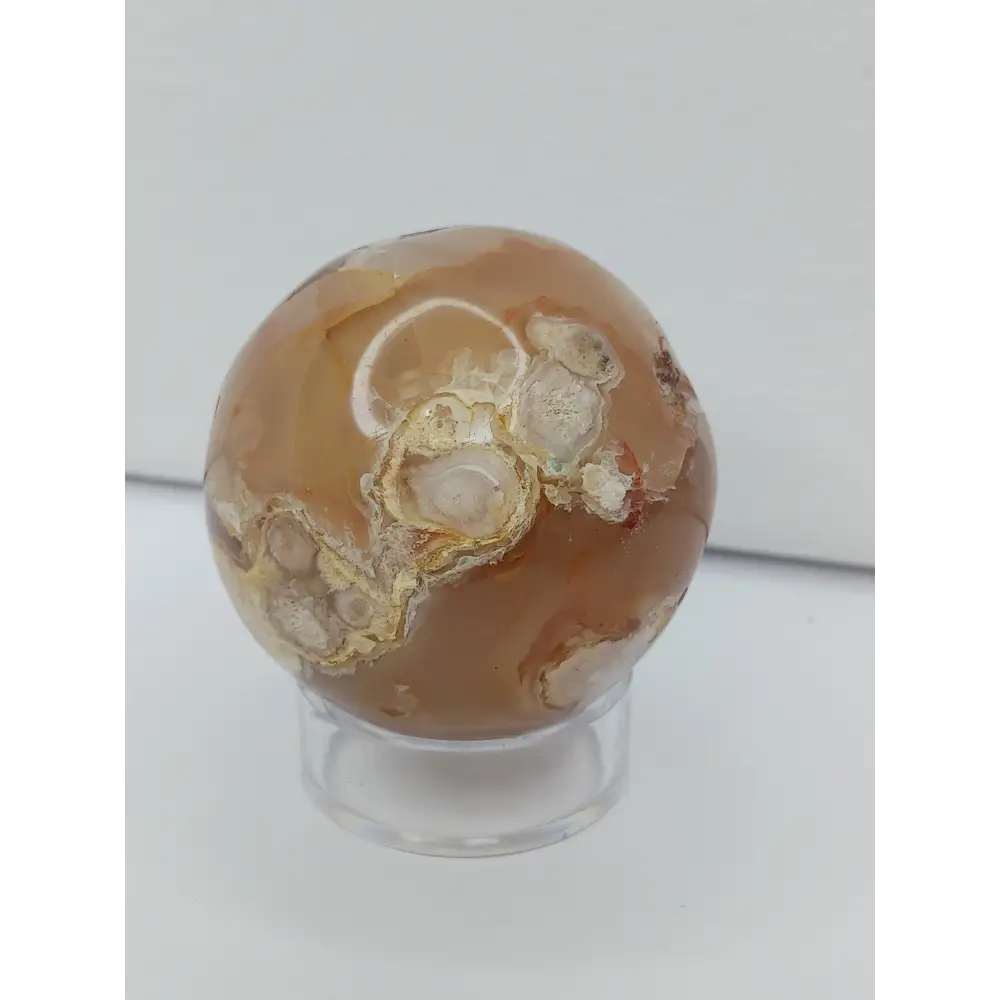 🌸✨ Flower Agate Sphere – Growth Joy and New Beginnings ✨🌸 - 2 - Spheres