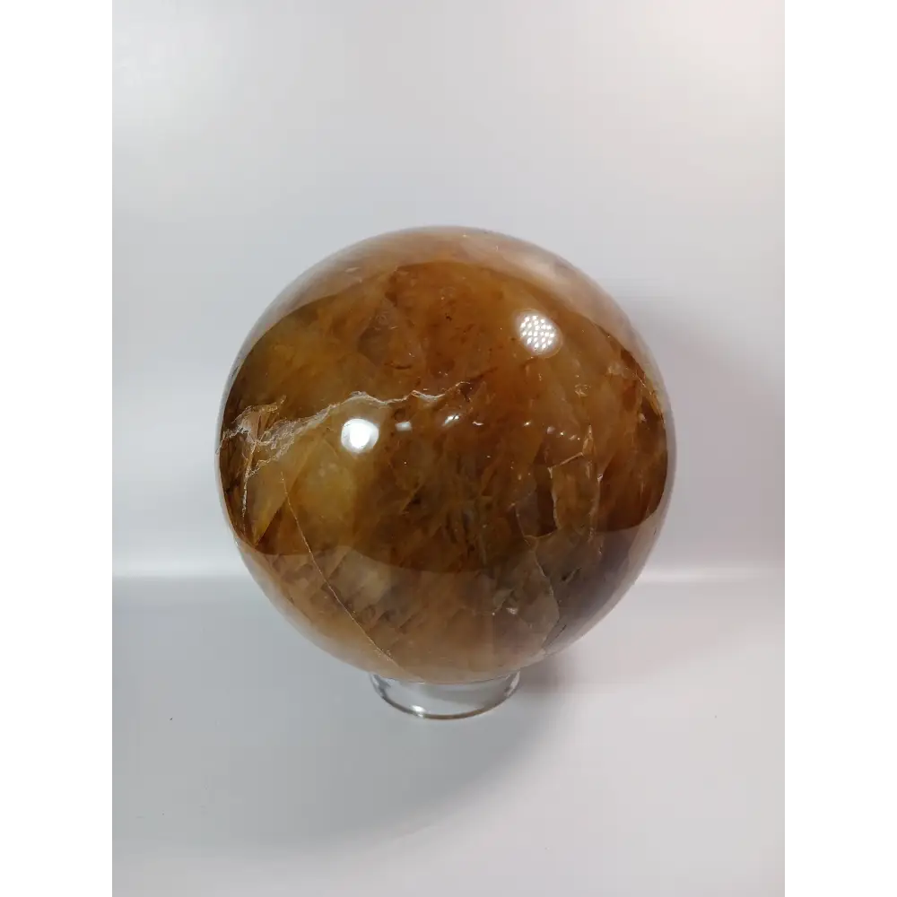 🌞✨ Golden Healer Spheres – Radiate Healing Abundance and Spiritual Vitality! ✨🌞 - 3 - 4.5’’ - Spheres