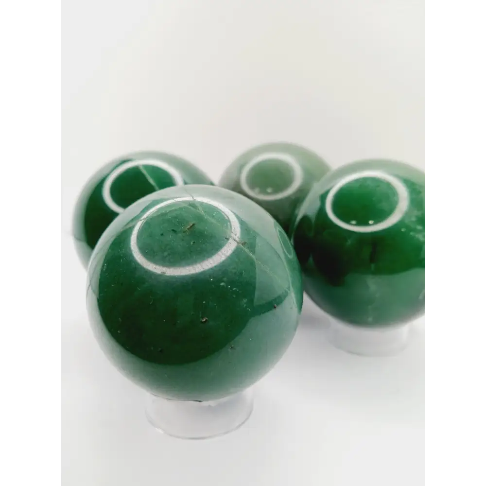 🍀✨ Green Aventurine Sphere – Luck and Growth 2.25’’ to 2.5’’ 🌱 - Spheres
