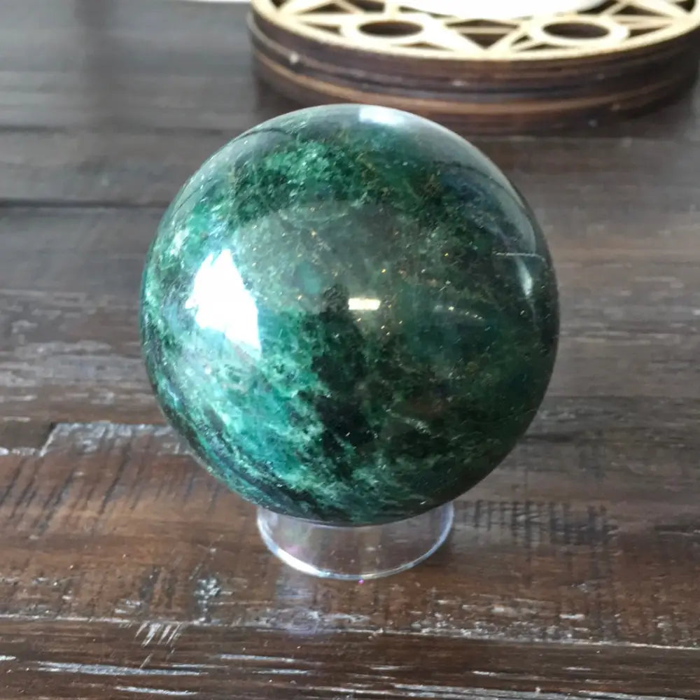 💚🌿 Green Zoisite Spheres (2.5’’) – Growth Vitality and Heart Healing! 🌿💚 - Spheres