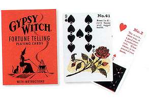 Gypsy Witch Fortune Telling Playing Card By Mlle Lenormand (attributed) - Tarot Decks & Divination