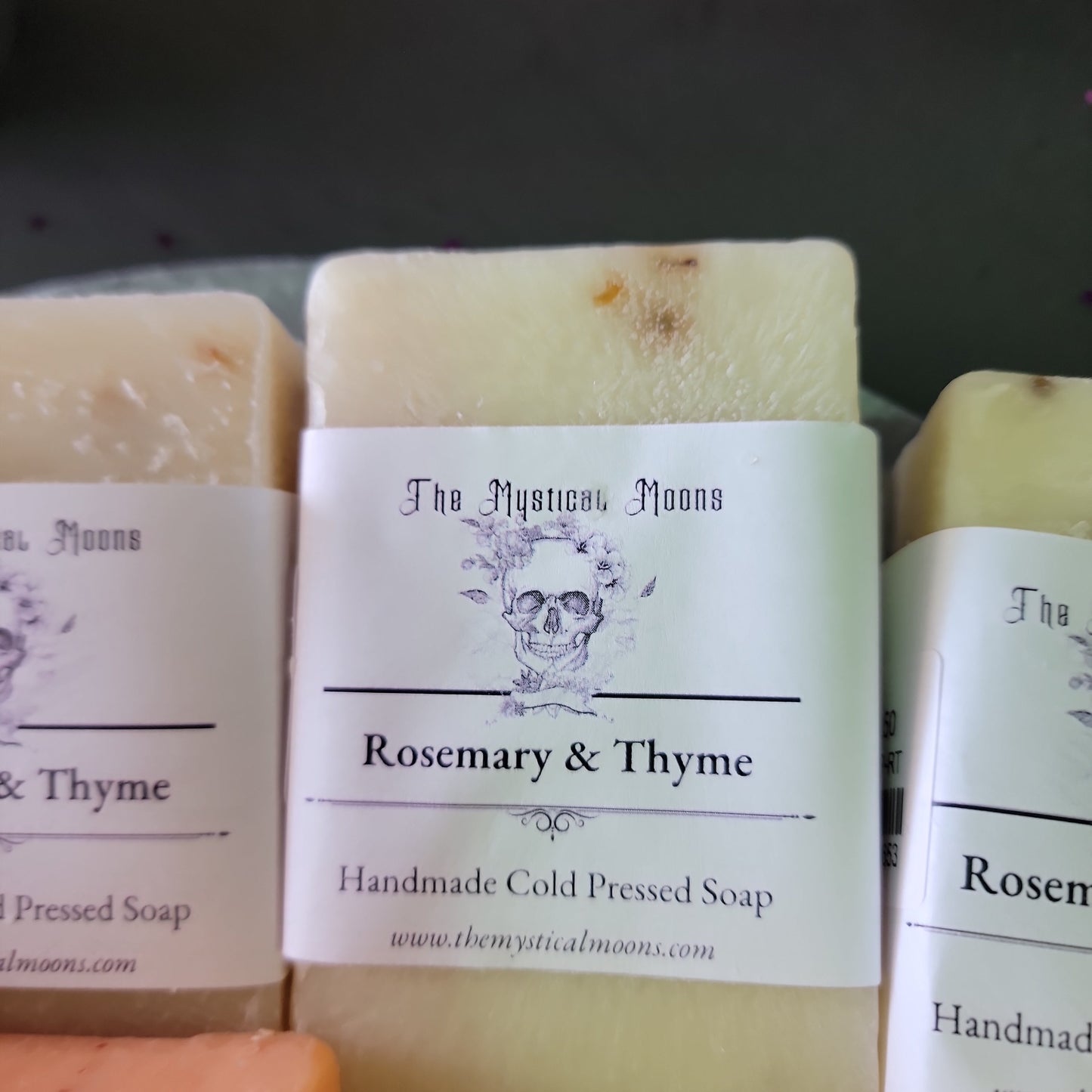 HANDMADE Cold Pressed Soap - Rosemary and Thyme - Bath Body & Skin Products