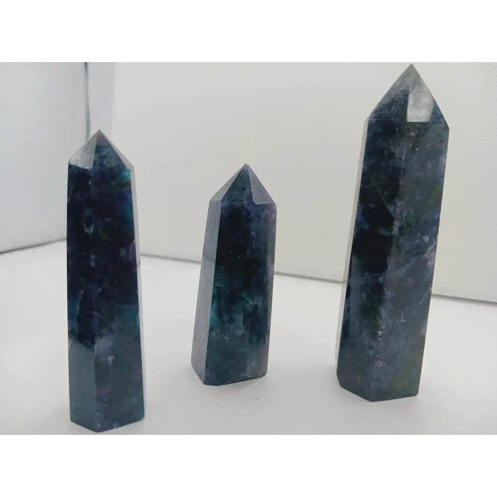 🔵✨ Iolite Tower (2.75’’–4’’ Intuitive Pick) – Vision Clarity and Inner Journey 🌌