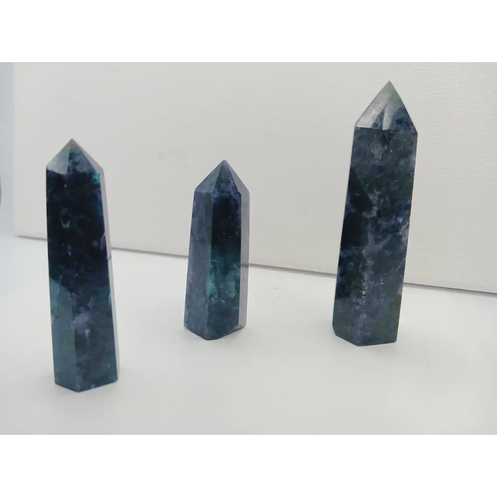 🔵✨ Iolite Tower (2.75’’–4’’ Intuitive Pick) – Vision Clarity and Inner Journey 🌌