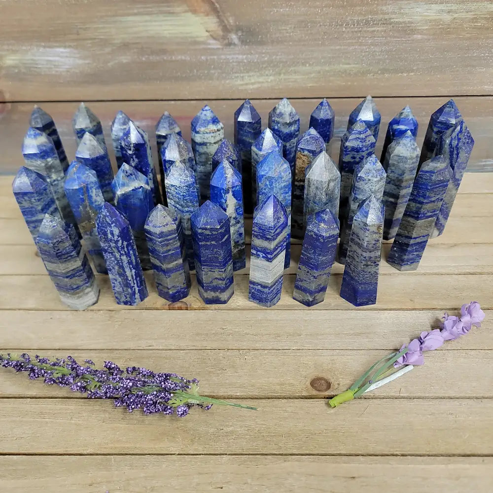 ๐ตโจ Lapis Lazuli Towers & Points โ Wisdom Intuition & Spiritual Power! ๐ฎ - Towers