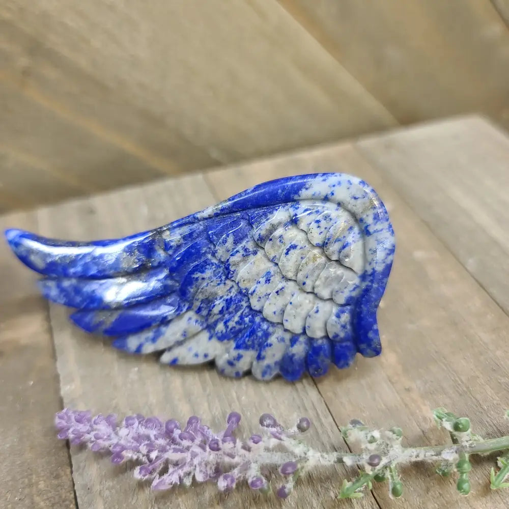 Lapis Wings - Carvings