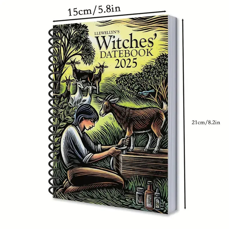 📔✨ Llewellyn’s Witches Date Book 2025 – Your Essential Magical Planner for the Year! 🌙 - Books & Journals