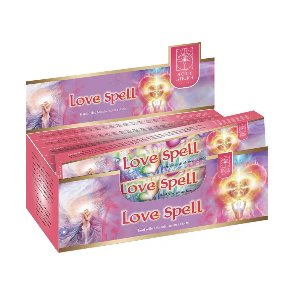💖✨ Love Spell Masala Incense – Romance Cleansing and Uplifting Aroma 🌸