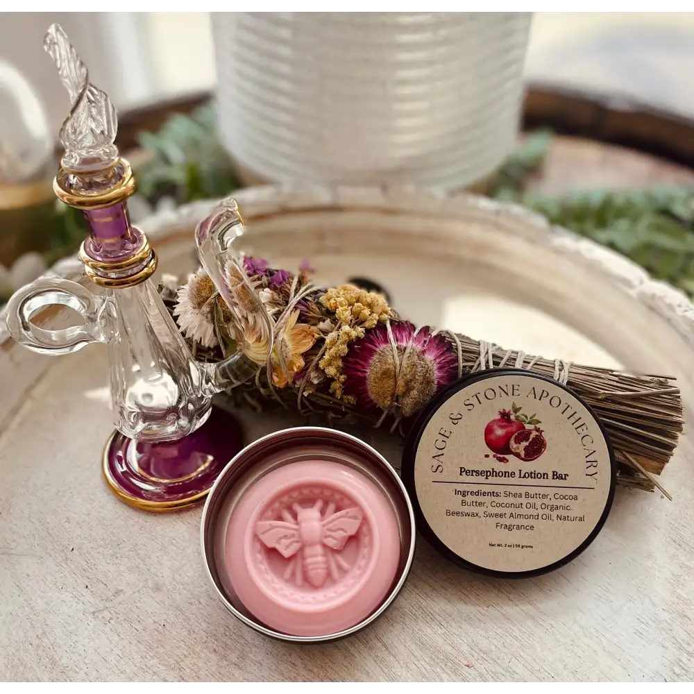 ๐บโจ Luxurious Hydration: Persephone Lotion Bars (2 oz.) โ Goddess-Infused Nourishment for Skin & Spirit! ๐ง - Bath Body &