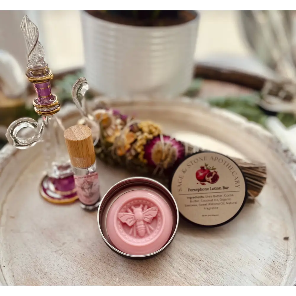 ๐บโจ Luxurious Hydration: Persephone Lotion Bars (2 oz.) โ Goddess-Infused Nourishment for Skin & Spirit! ๐ง - Bath Body &