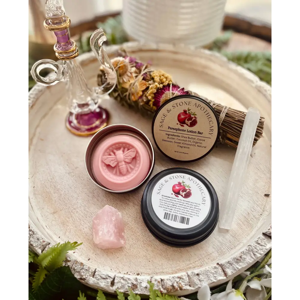 ๐บโจ Luxurious Hydration: Persephone Lotion Bars (2 oz.) โ Goddess-Infused Nourishment for Skin & Spirit! ๐ง - Bath Body &