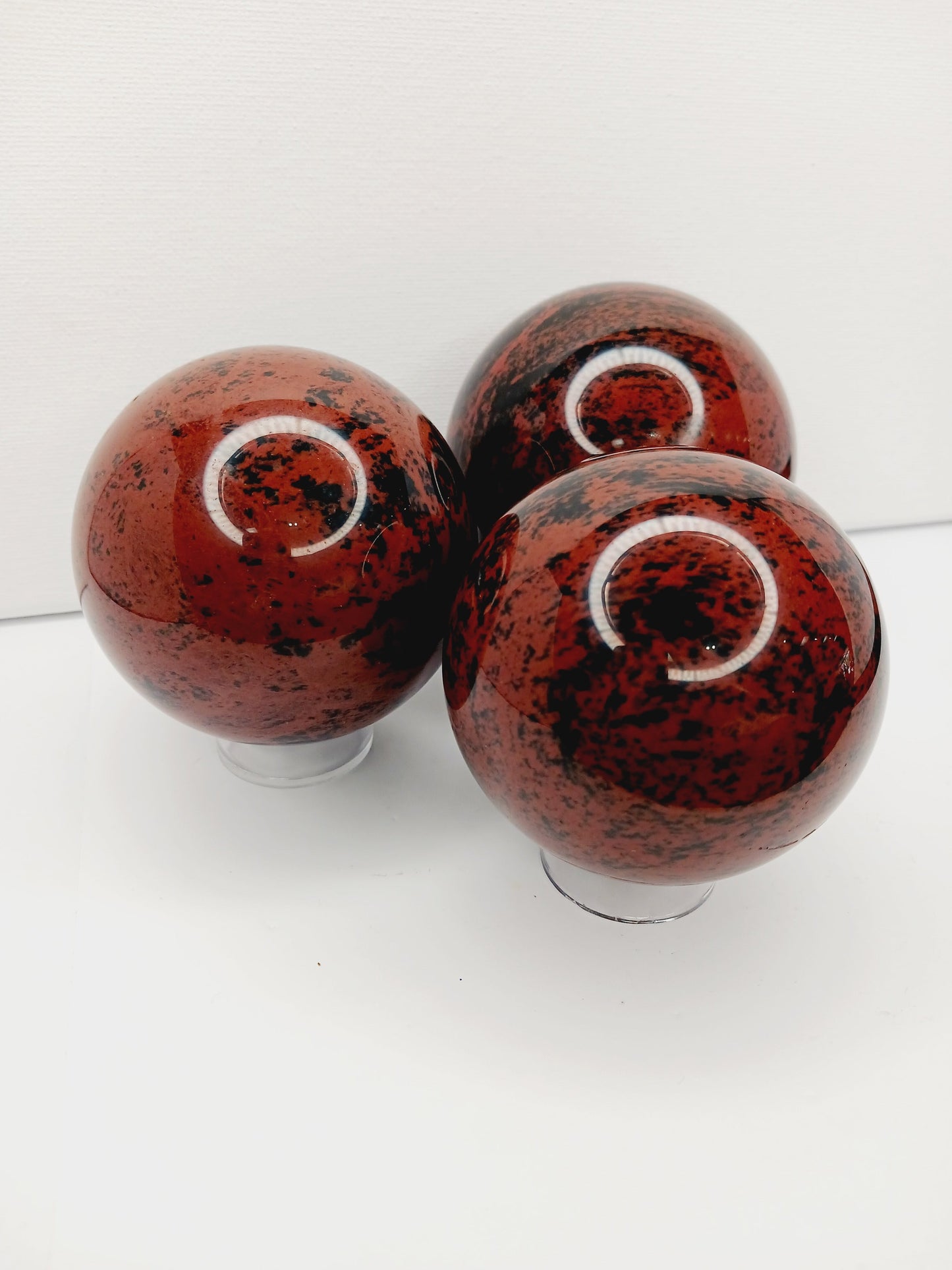 🌰🖤 Mahogany Obsidian Spheres – Grounding Protection & Strength! ✨ - Spheres