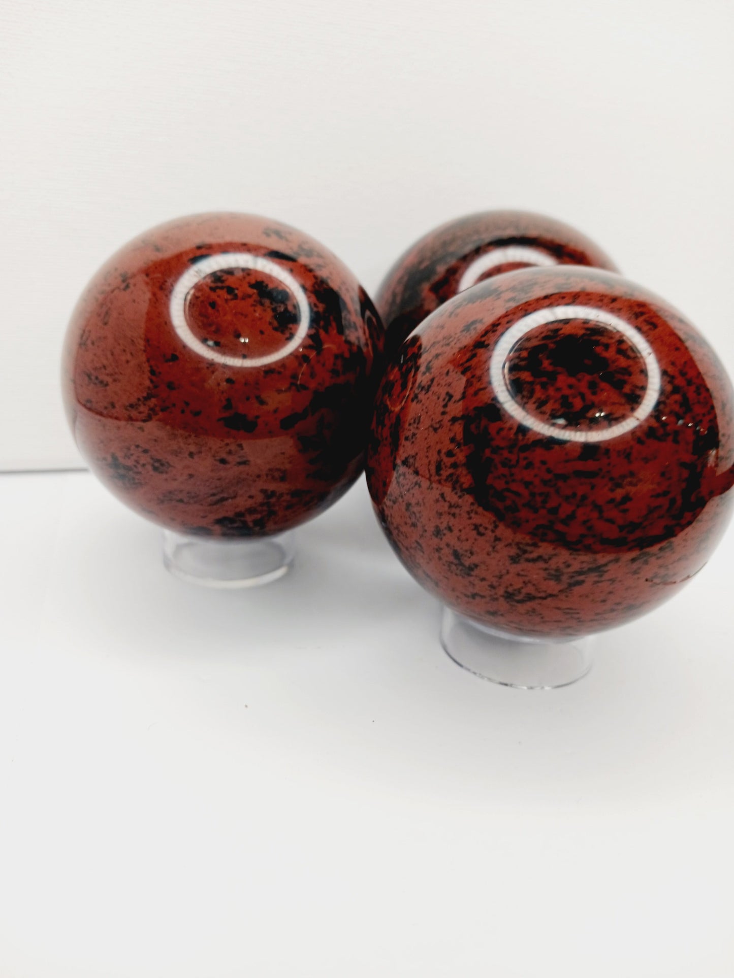 🌰🖤 Mahogany Obsidian Spheres – Grounding Protection & Strength! ✨ - Spheres