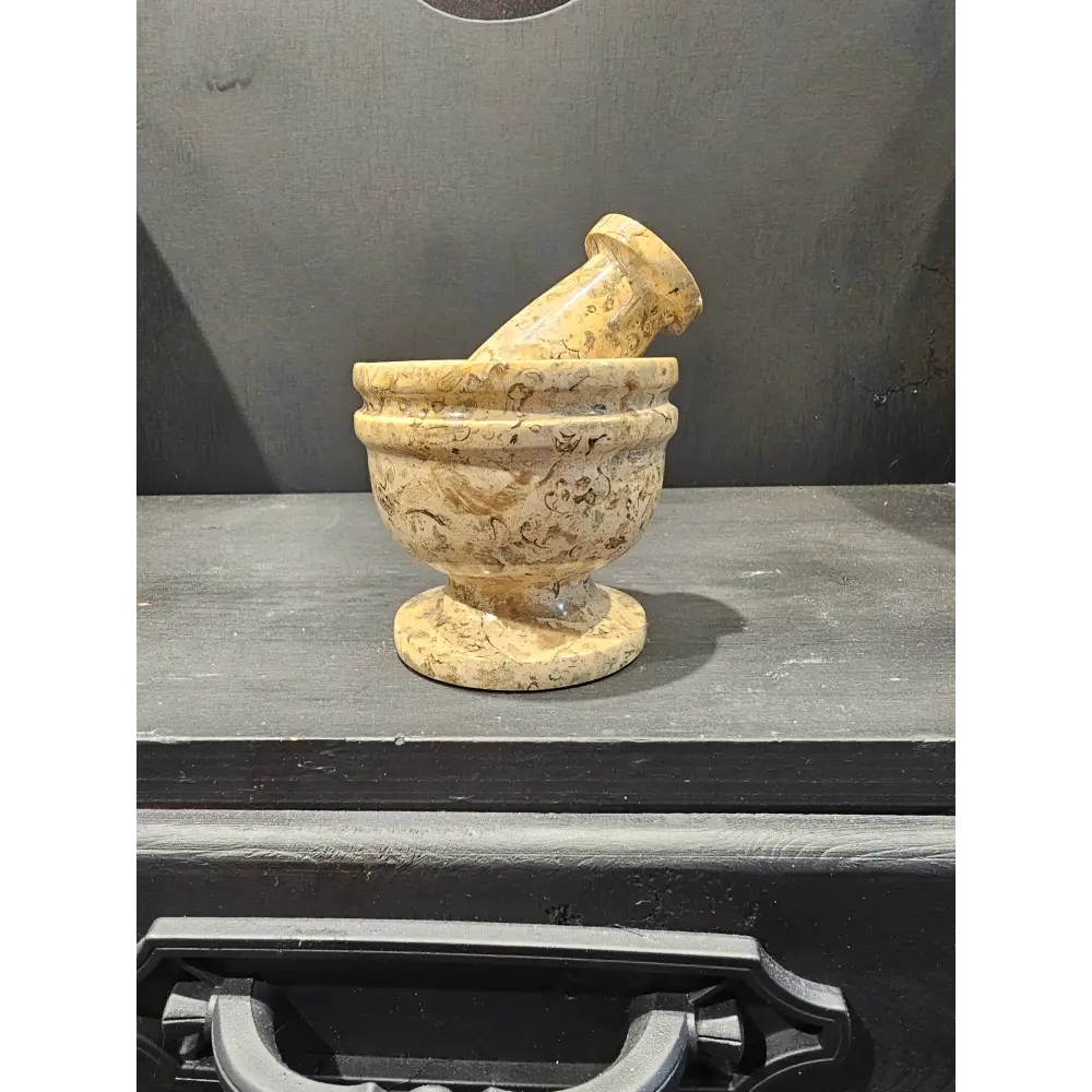 🪨✨ Mortar & Pestle Variety – Essential Tools for Magical Blending & Kitchen Witchery! 🌿 - Small Concreation - Herbs &