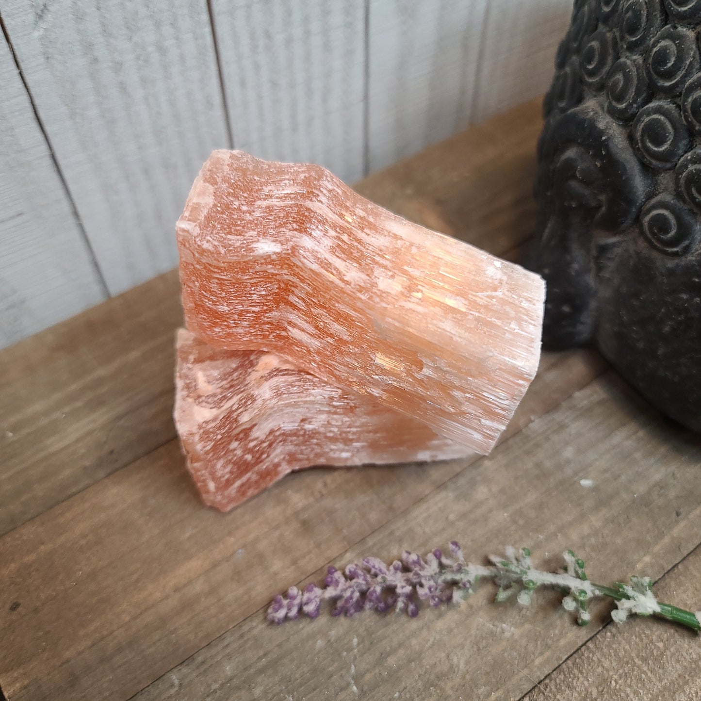 Orange Selenite - Specimens