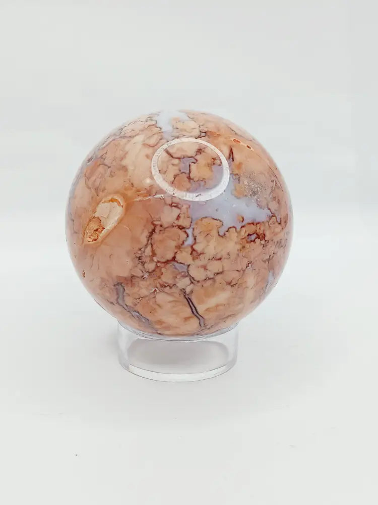 🌸✨ Pink Sakura Agate Sphere – Joy Growth and Gentle Healing ✨🌸 - 3 - 2.5’’ - Spheres