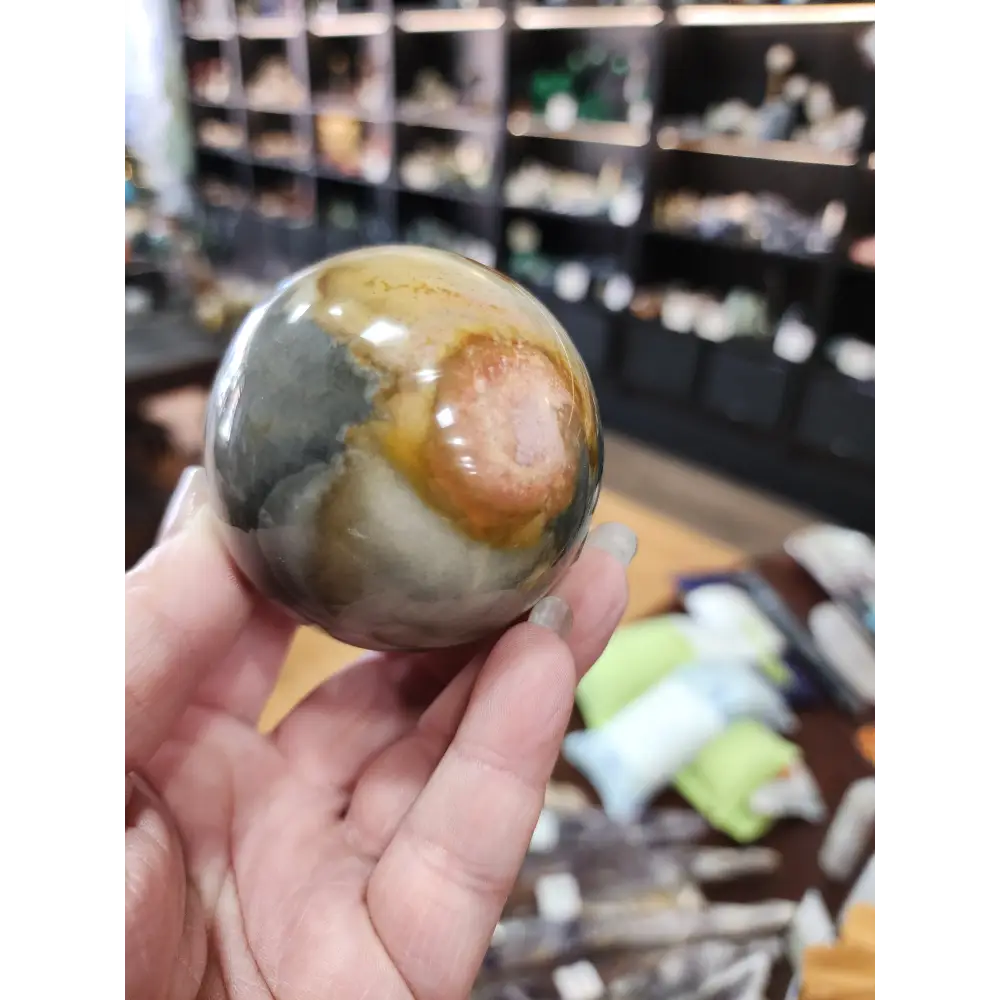POLYCHROME JASPER SPHERES - Spheres