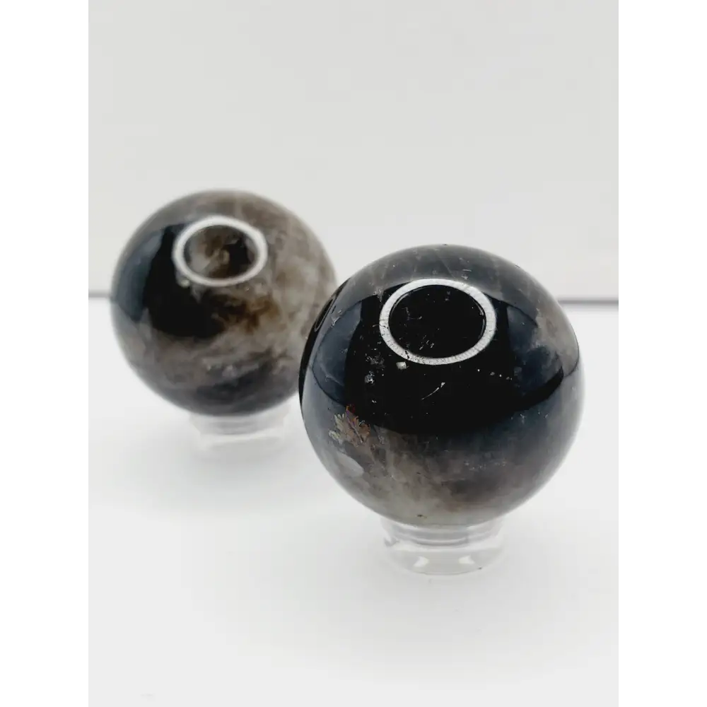 🌫️✨ Smoky Quartz Sphere – Grounding and Gentle Clarity ✨🌫️ - 3 - Intuitive Pick - Spheres