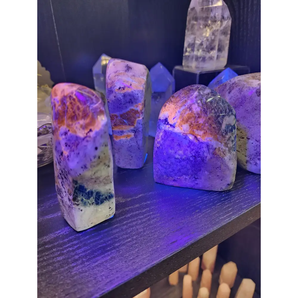 🔵✨ Sodalite Freeforms – Clarity & Intuition Crystal Sculptures! 🌙 - Free Forms