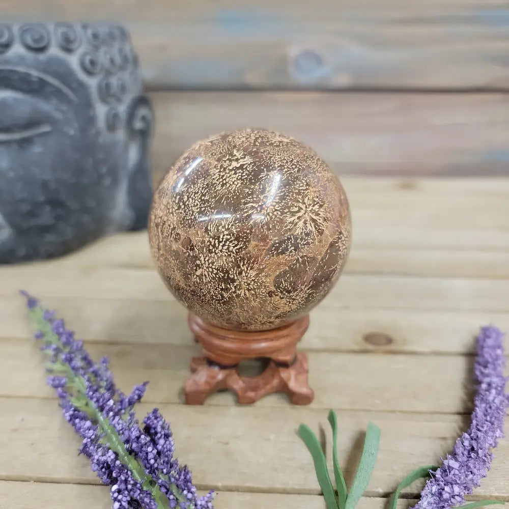 🌟🪐 Starburst Jasper Spheres (2’’ to 2.5’’) – Radiate Positivity and Grounding Energy! 🪐🌟 - 8 - Spheres