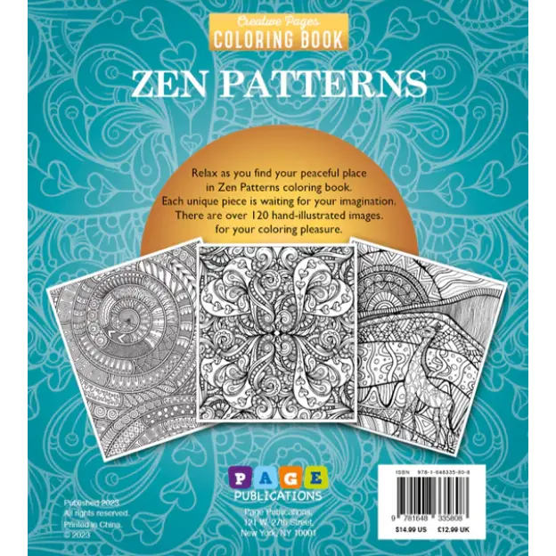 🖍️✨ The Zen Coloring Book – Mindful Creativity & Relaxation! 🌿 - Books & Journals