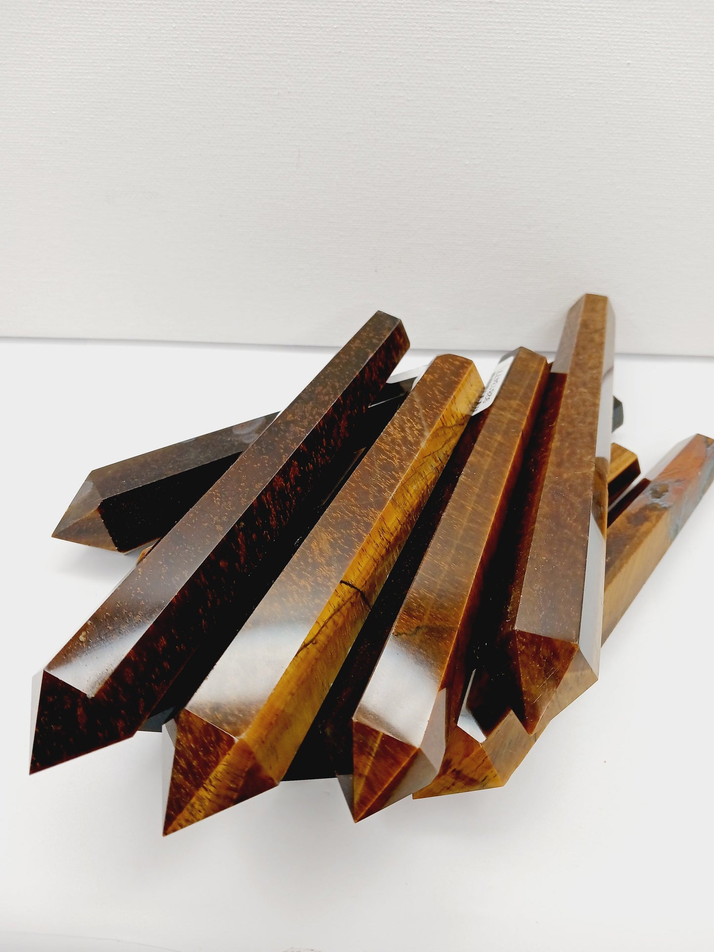 🐯✨ Tigers Eye Wand 7’’ – Confidence Protection and Manifestation Magic! 🌟